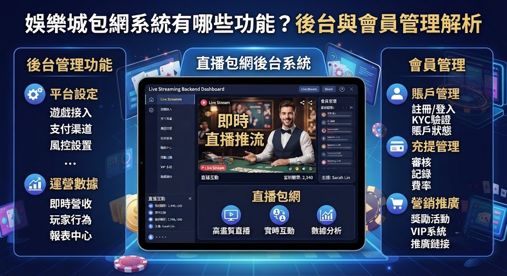 後台與會員管理解析