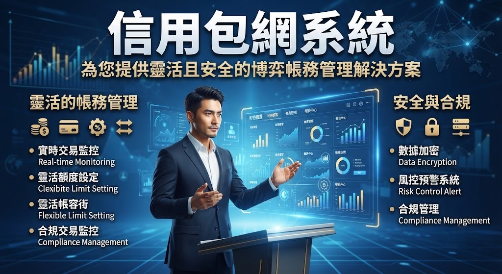 為您提供靈活且安全的博弈帳務管理解決方案 為您提供靈活且安全的博弈帳務管理解決方案